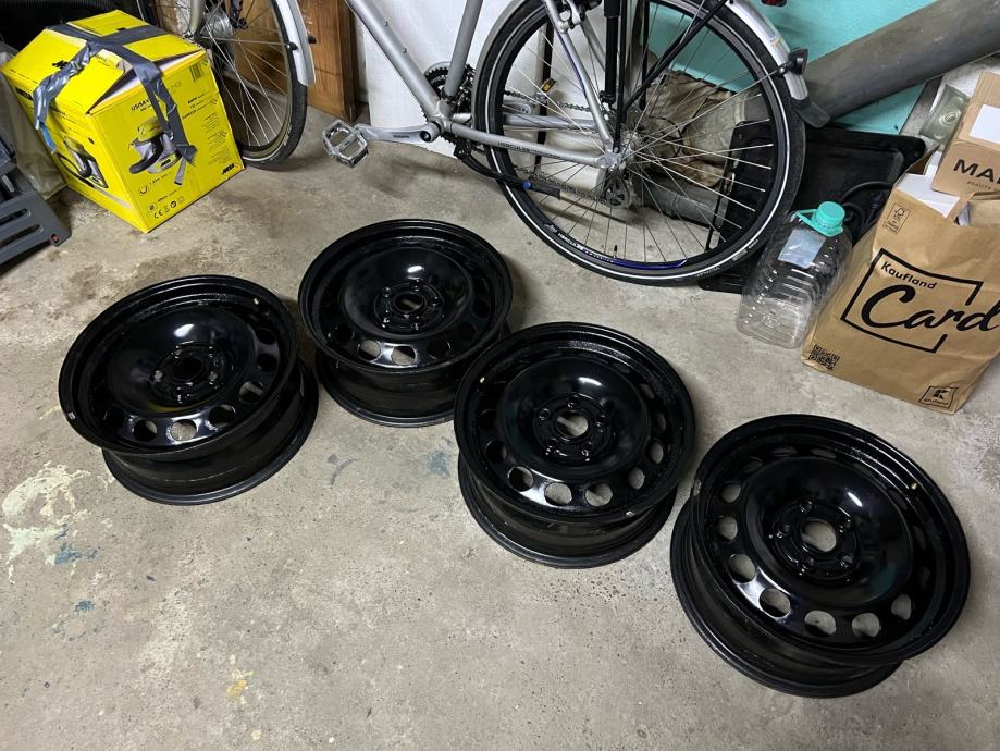 Čelične felge 16'' rupe 5x112, 4 kom.