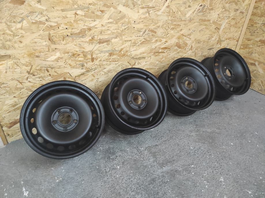 Čelične felge 16'' Renault/Nissan/Dacia rupe 5x114.3,komplet 4 kom=80€