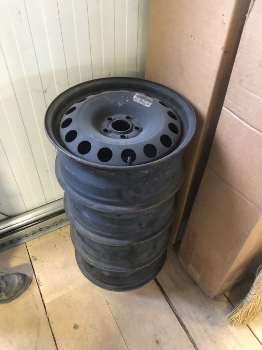 Čelične felge 16'' rupe 5x120, 4 kom.