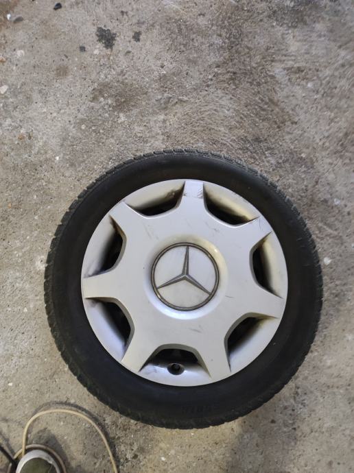 Čelične felge 5x112, ratkape mercedes,gume zimske 205 55 16