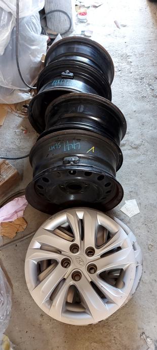 Čelične felge Hyundai 16'' rupe 5x114.3, 4 kom.