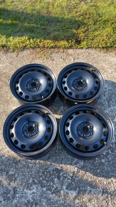 Čelične felge VW 16'' rupe 5x100, 4 kom.