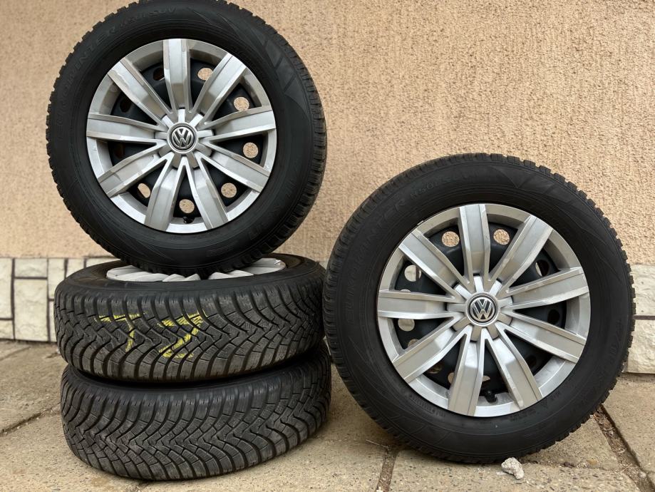 VW Čelične felge 17” s zimskim gumama 215/65 R17