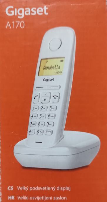 Fiksni telefon Gigaset A170, novo, nekorišteno, zapakirano