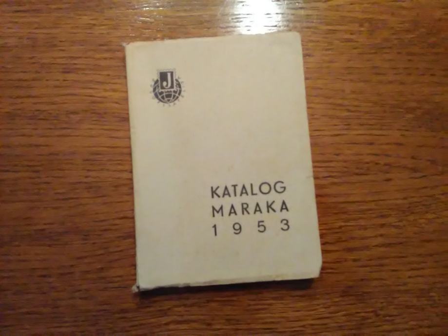 antikvarni Katalog maraka 1953.