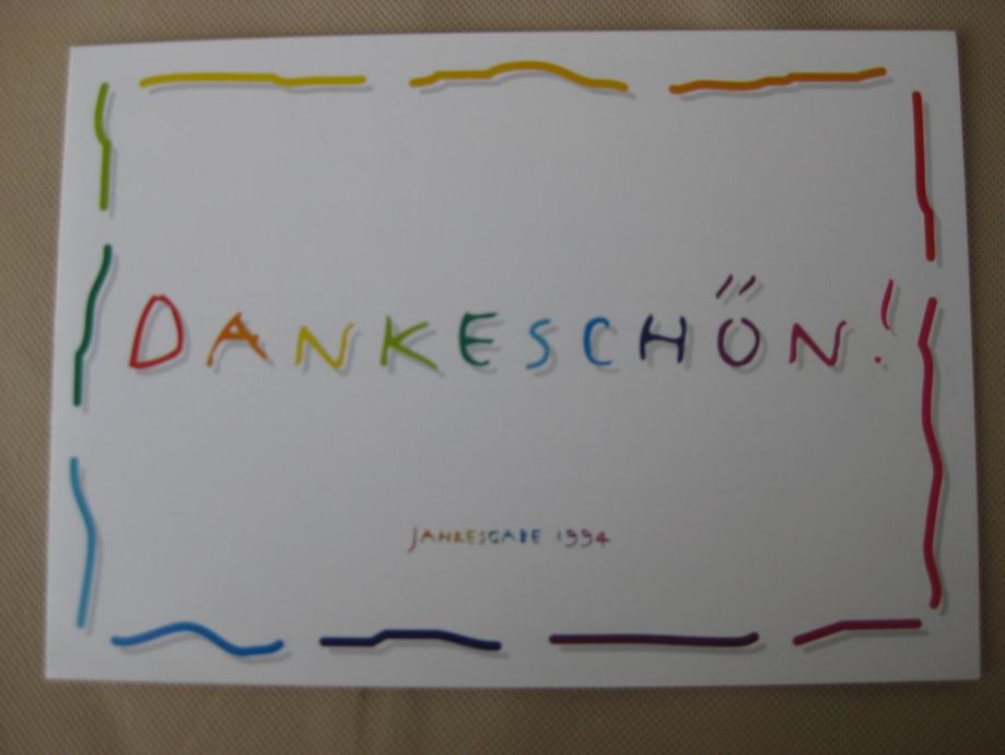 BRD 08.09.1994 "Dankeschoen - Fuer uns Kinder", Jahresausgabe 1994,