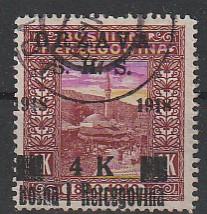 DRZAVA SHS1918 BOSNA I HERCEGOVINA OTVORENO B