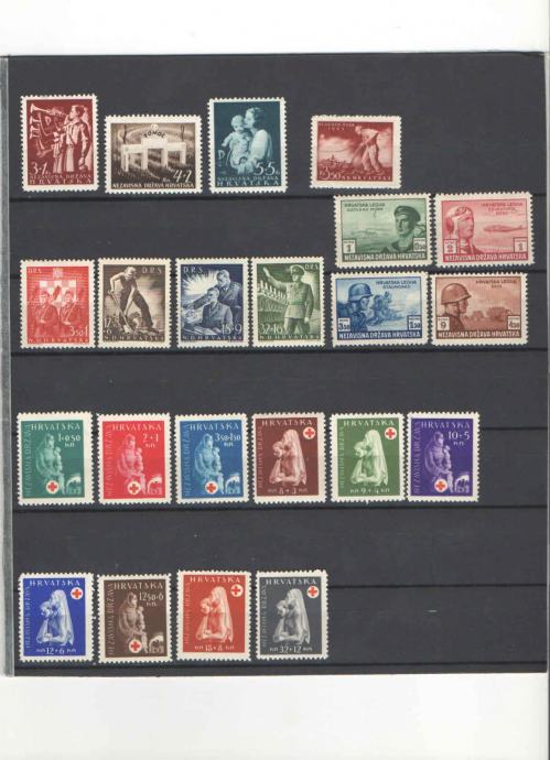 NDH - komplet serije MNH