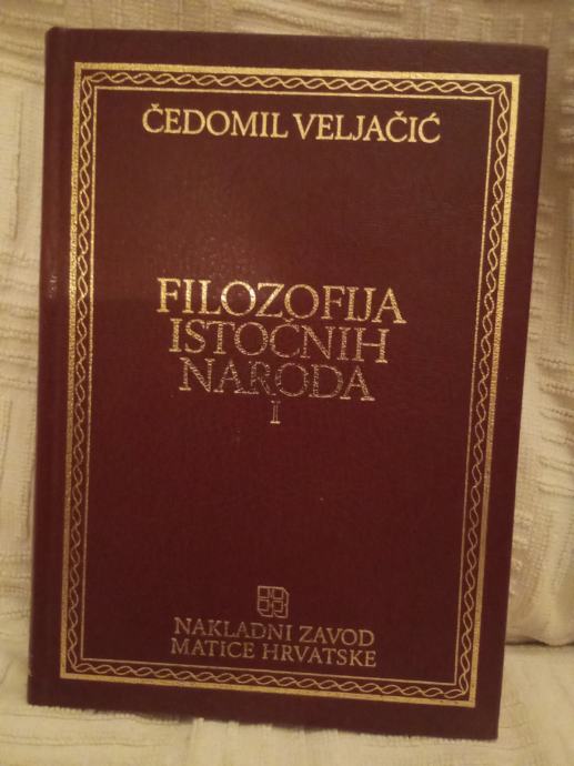 Čedomil Veljači : Filozofija istočnih naroda