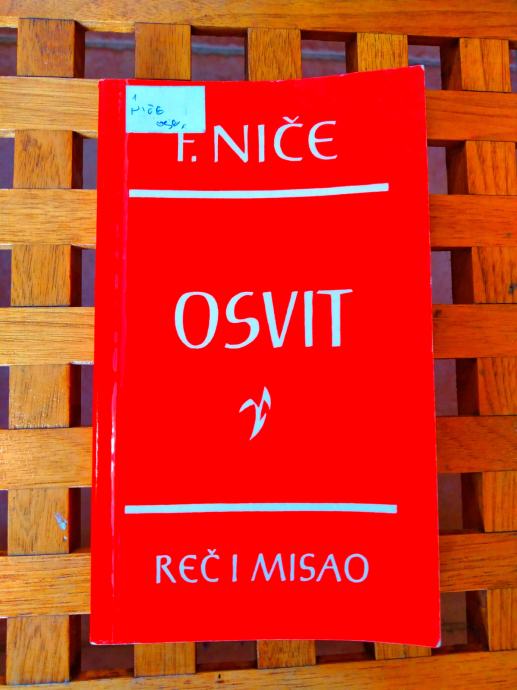 Osvit  Friedrich Nietzsche