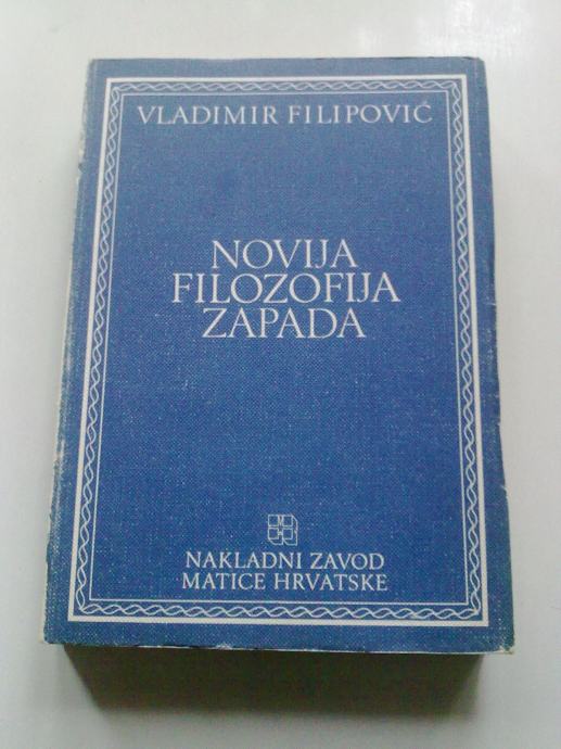 Vladimir Filipović - Novija filozofija zapada