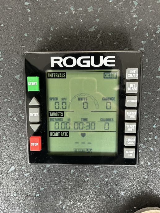 Rogue air bike monitor