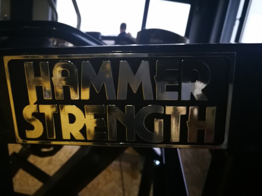 hammer strength lat pullover machine 6 plates