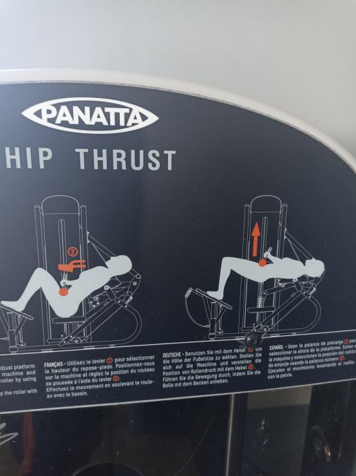 PANATTA HIP THRUST MAŠINA - NOVA