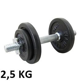 Standardna Kratka Šipka / Bućica 26 mm metalni rukohvat + uteg 2,5Kg