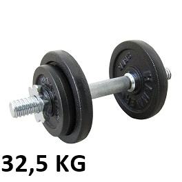 Standardna Kratka Šipka / Bućica 26 mm metalni rukohvat + Uteg 32,5Kg