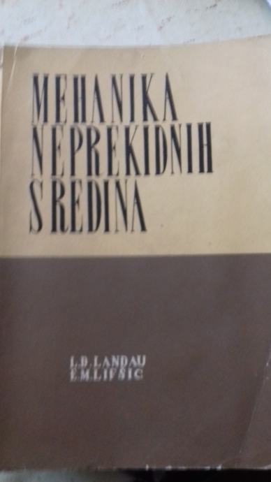 MEHANIKA NEPREKIDNIH SREDINA