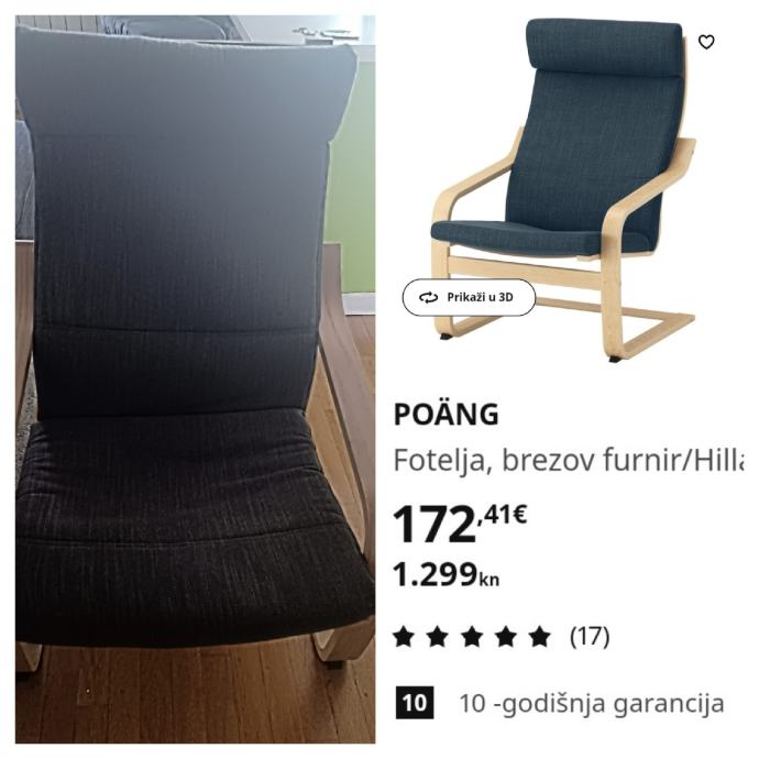 ikea fotelja