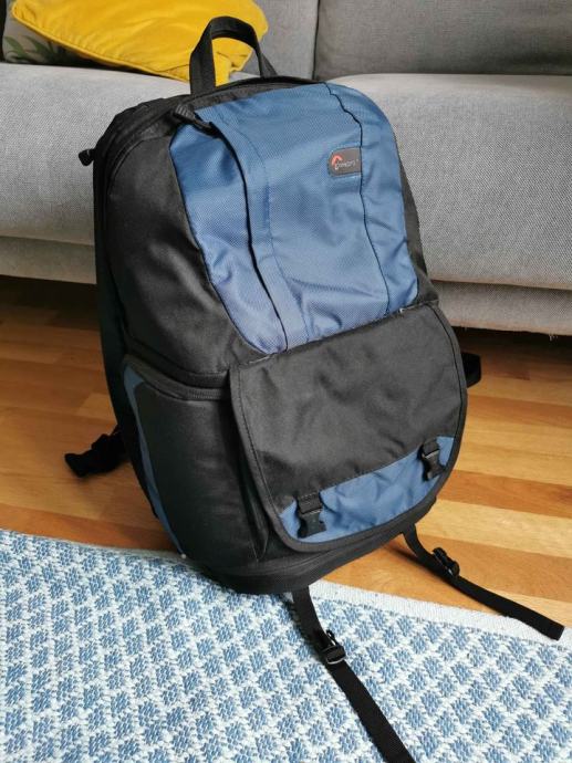 Lowepro fastpack 350 DSLR torba PLAVA +17" laptop