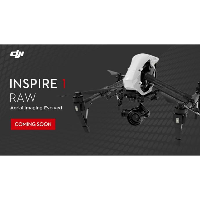 DJI Inspire 1 RAW (with two Remote Controllers, lens