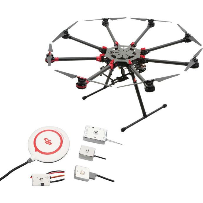 DJI Spreading Wings S1000+ & A2 Flight Controller Combo Octocopter dro