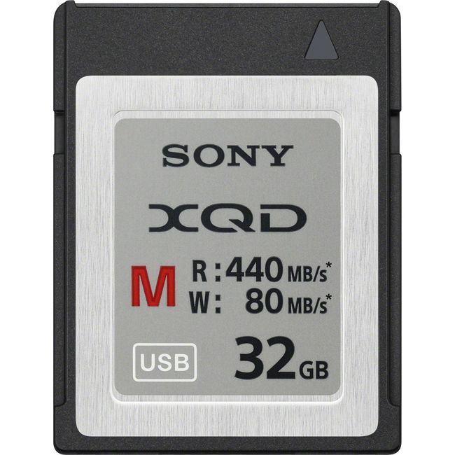 Sony XQD 32GB, R:440, W:80 MB/s