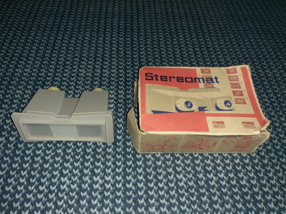 Stereomat (stereoskop), dvogled za 3D slike, sa originalnom kutijom