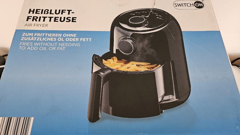 NOVO AIR FRYER 1000 W, friteza na vrući zrak, 1,9 litara