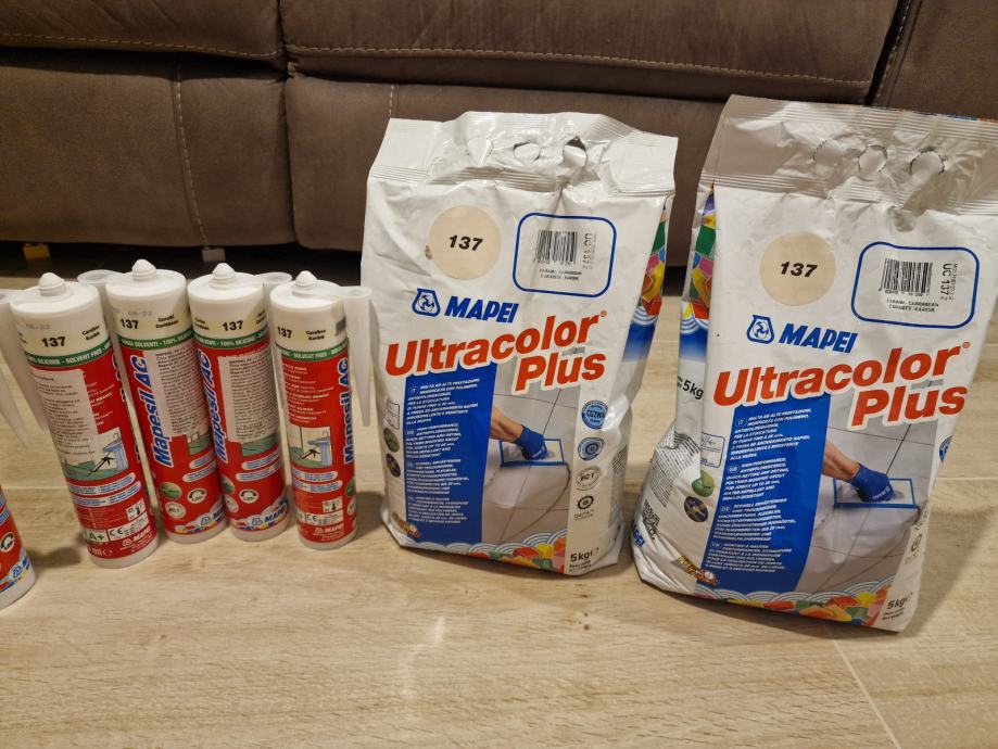 Mapei Ultracolor Plus 137,masa za fugiranje, 5kg