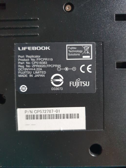 Fujitsu Siemens S792 S762 LifeBook docking laptop Port Replicator