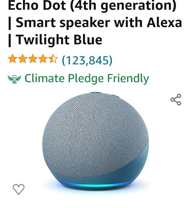 Alexa echo dot 4gen