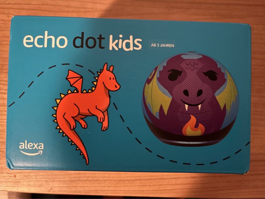 Amazon Echo Dot Kids, Alexa, novo