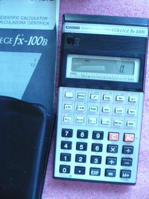 CASIO SCIENTIFIC CALCULATOR COLLEGE fx-100B