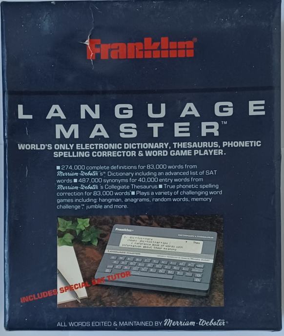 Franklin Language Master LM-2000