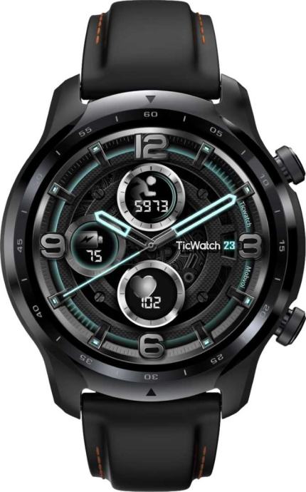 PAMETNI SAT MOBVOI TICWATCH PRO 3 ULTRA GPS, crni + poklon