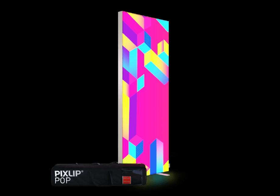 PIXLIP POP Lightbox banner 200x85cm