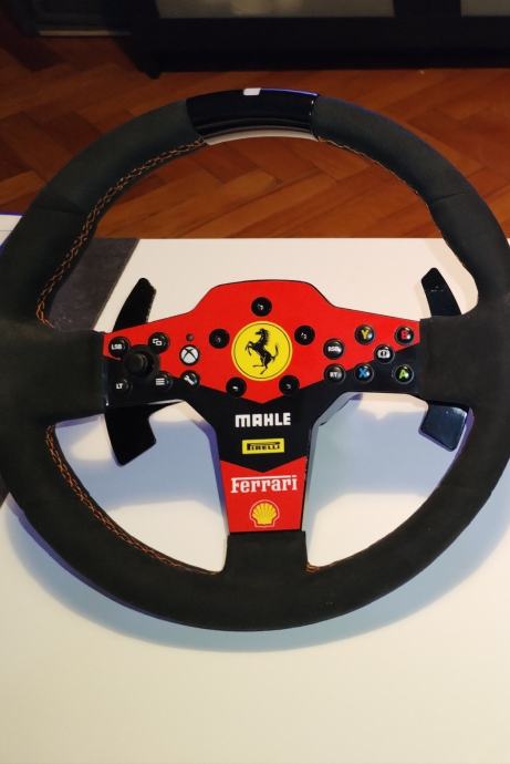 Fanatec Csl Alcantara Wrc Ferrari Edition