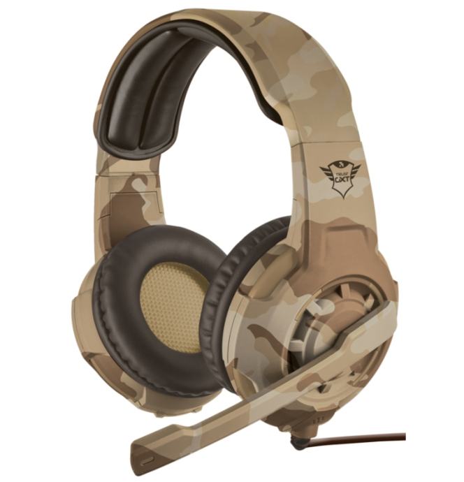 Gaming slušalice TRUST 22208 GXT 310 Desert camo