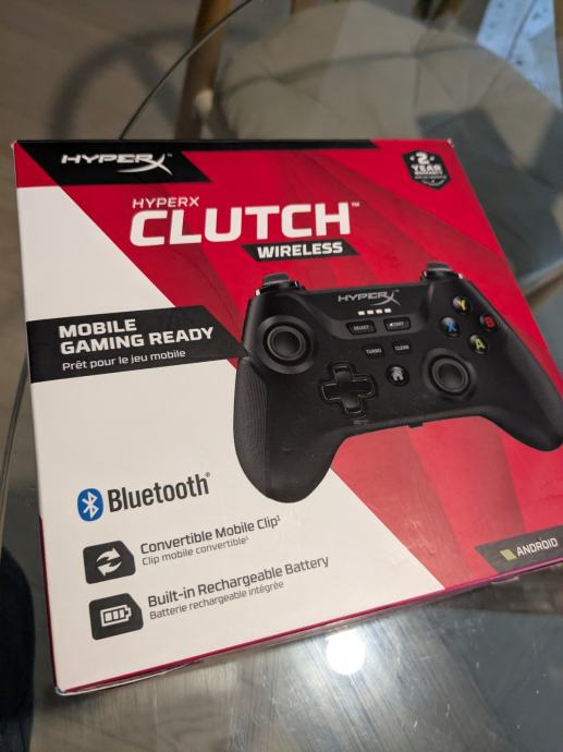 HyperX - Clutch, Mobile/PC, bežični, crn