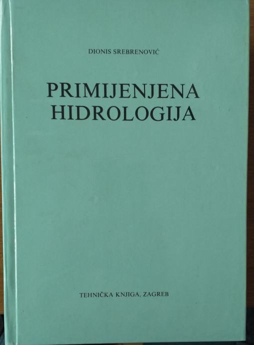 Dionis Srebrenović – Primijenjena hidrologija