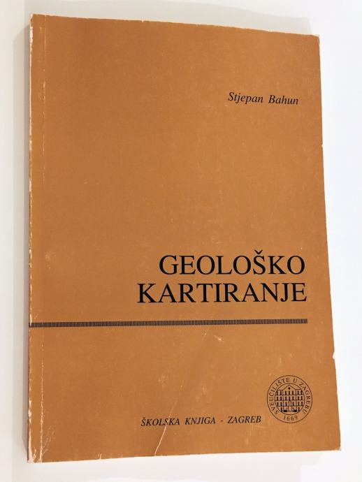 Stjepan Bahun - Geološko kartiranje