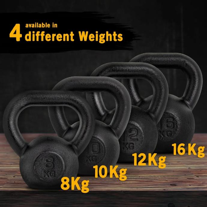 Kettlebell  od 8,16 kg kugla od lijevanog željeza