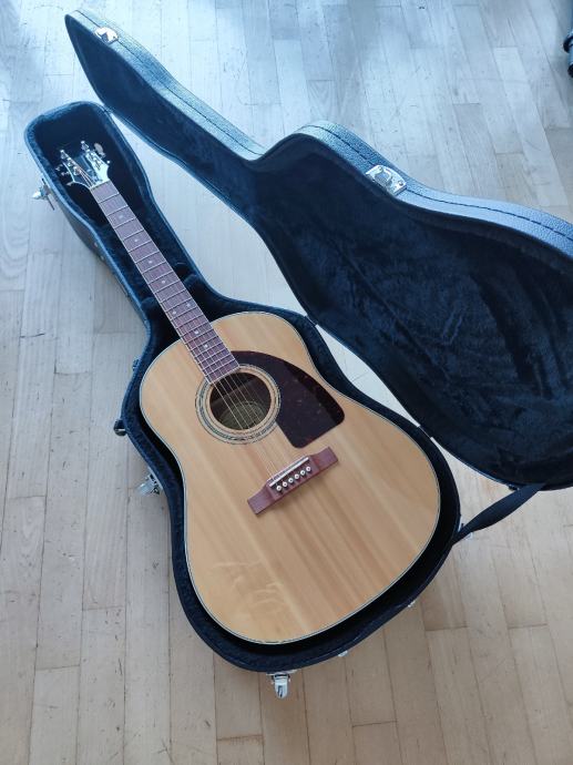 Akustična gitara Epiphone AJ220S Natural + Gator čvrsti kofer