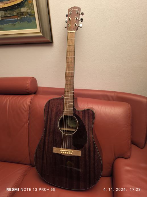 Akustična gitara Fender CD140SCE all mah