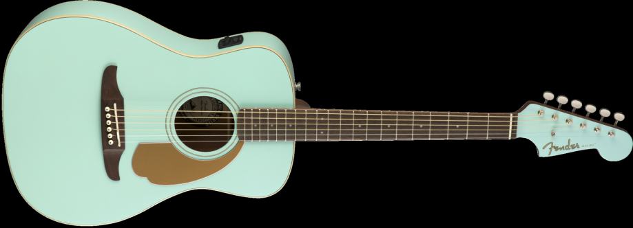 FENDER MALIBU PLAYER AQUA SPLASH