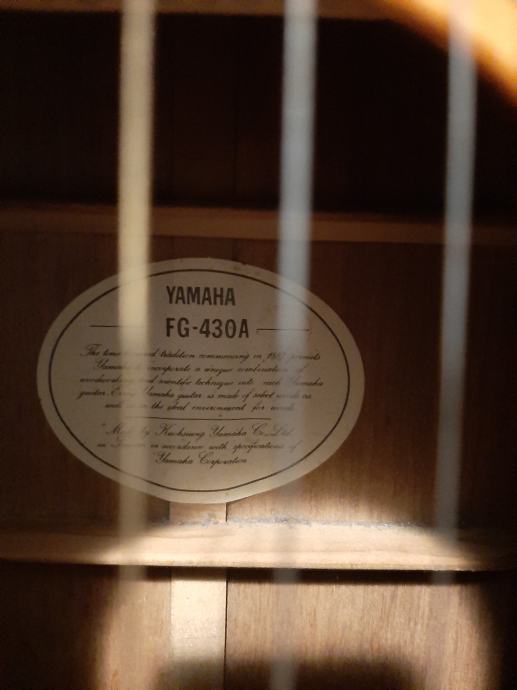 Yamaha FG-430A