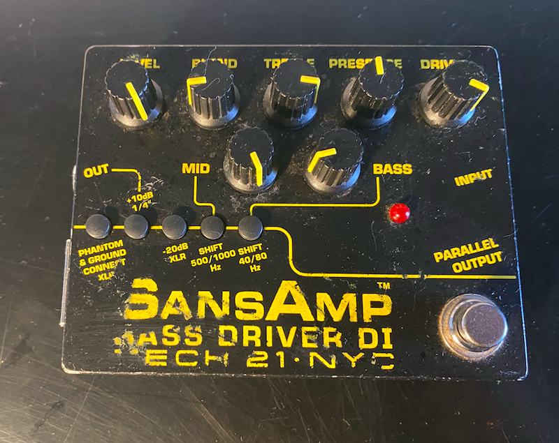 SANSAMP BASS DRIVER DI V2 楽器・機材 | cubeselection.com