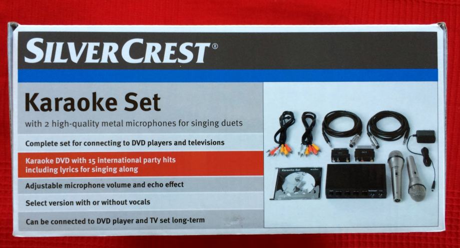 SILVERCREST KARAOKE SET