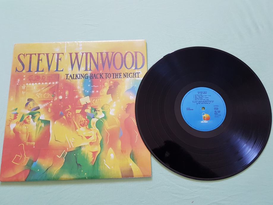 LP Steve Winwood ‎– Talking Back To The Night