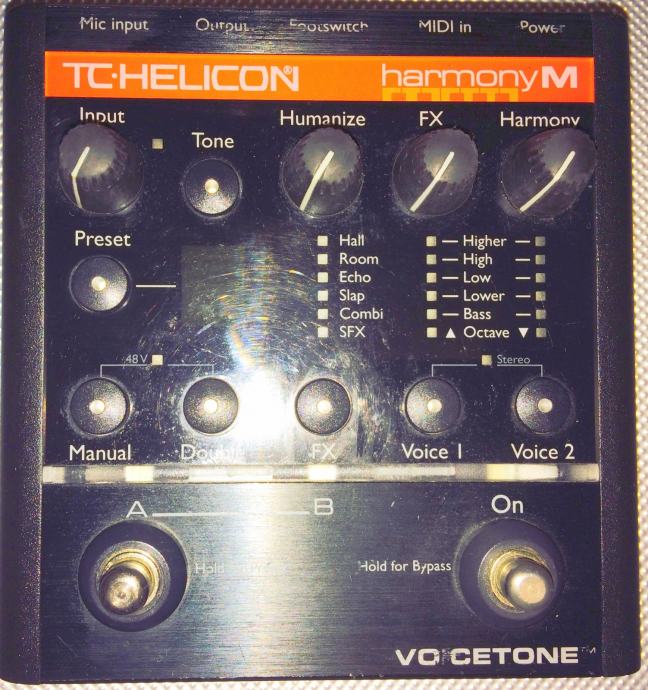 Vocoder TC Helicon Voicetone harmony M